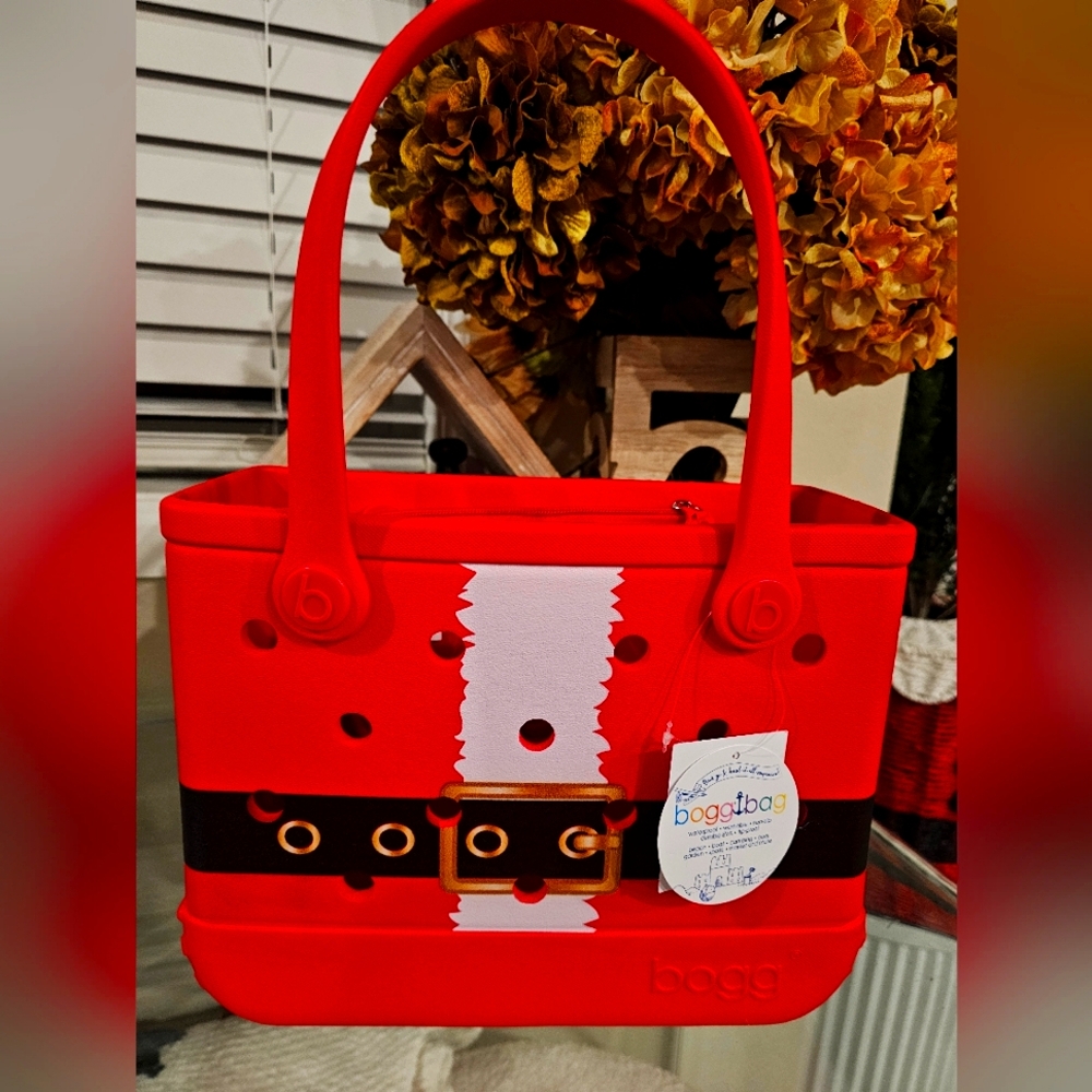 Bitty Bogg Bag - Limited Edition Santa Tote